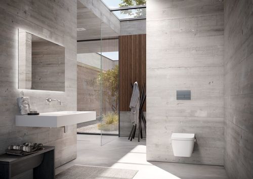 Design odporny na czas – łazienka w tonacji tytanu